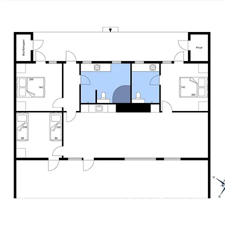 Apartman 9929-hvide-sande-langsand-194-stuen *